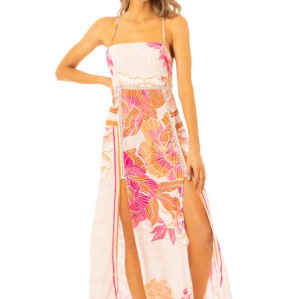 Maaji Mexican Floral Remi Midi Dress